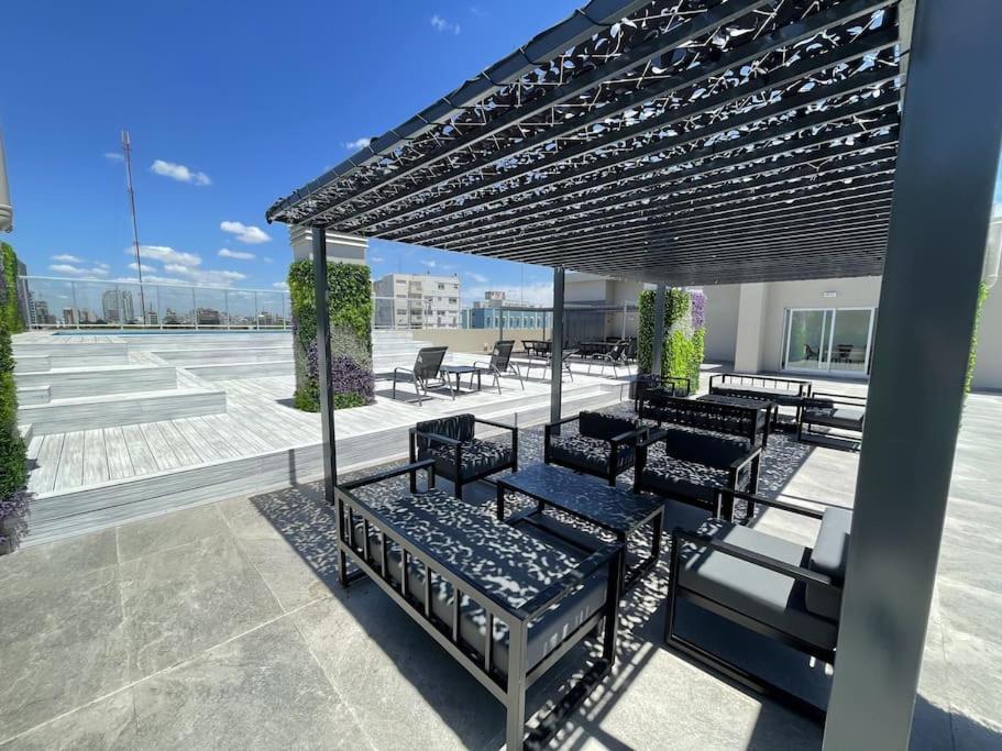 Moderno Estudio Con Balcon Y Piscina- 5l Appartamento Buenos Aires